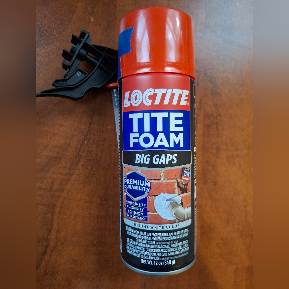 Loctite Tite Foam Big Gaps White Insulating Sealant 2839291 *Broken Cover*